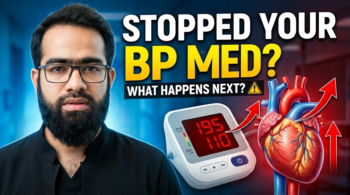 What Happens If You Stop Blood Pressure Medication - Dr Ahmed Mujtaba Thumbnail